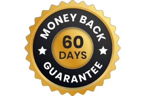 60 day money back guarantee with risk free purchase